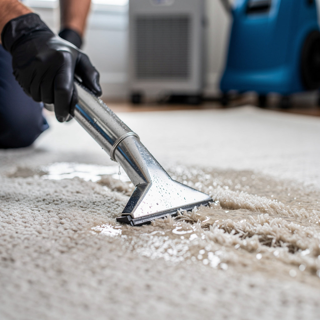 Rainbow Restoration of San Diego County service area map highlighting key cities like Escondido, Carlsbad, and San Diego for fast water damage response